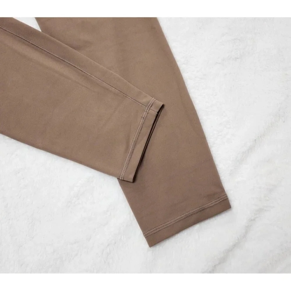 Athleta Salutation Stash Tight Light Brown XL Leggings